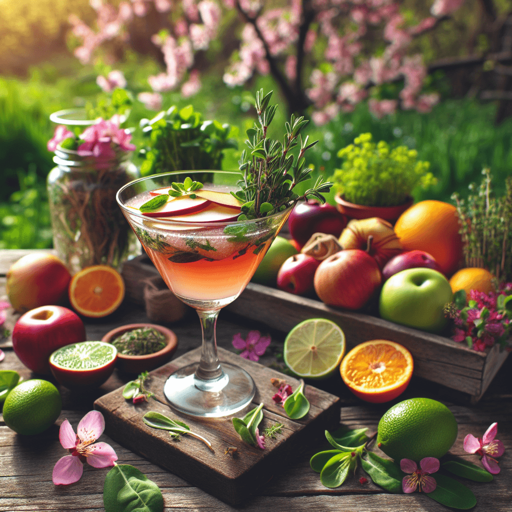 Cover Image for Spring Flavorings in Cocktails