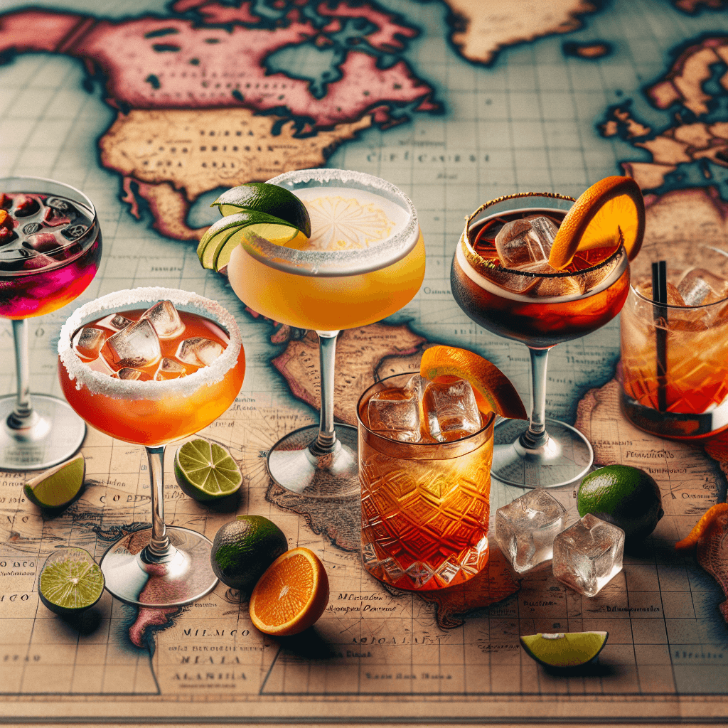 Cover Image for Around the World in Cocktails