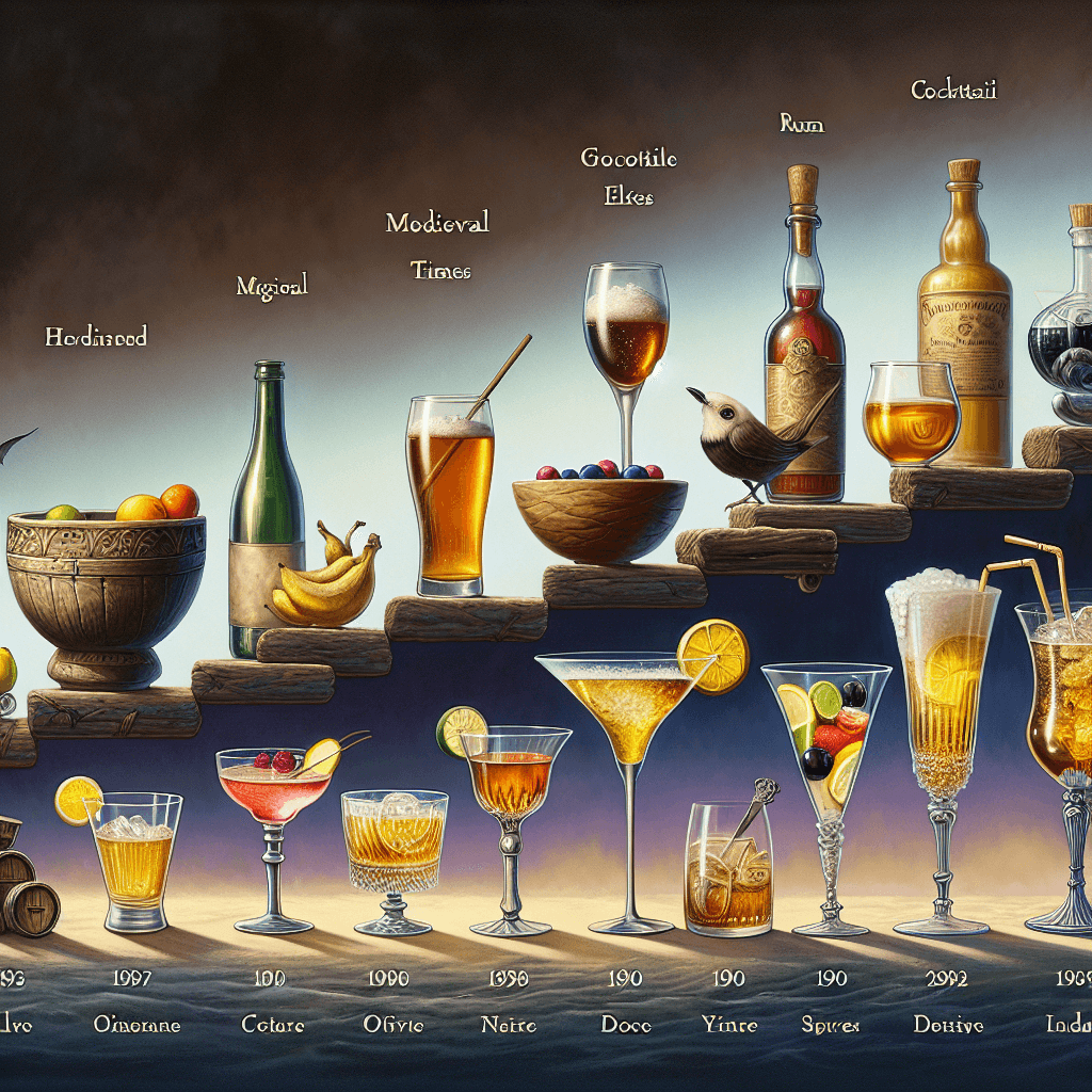 Cover Image for Cocktail Time Travel: Sips Through Eras