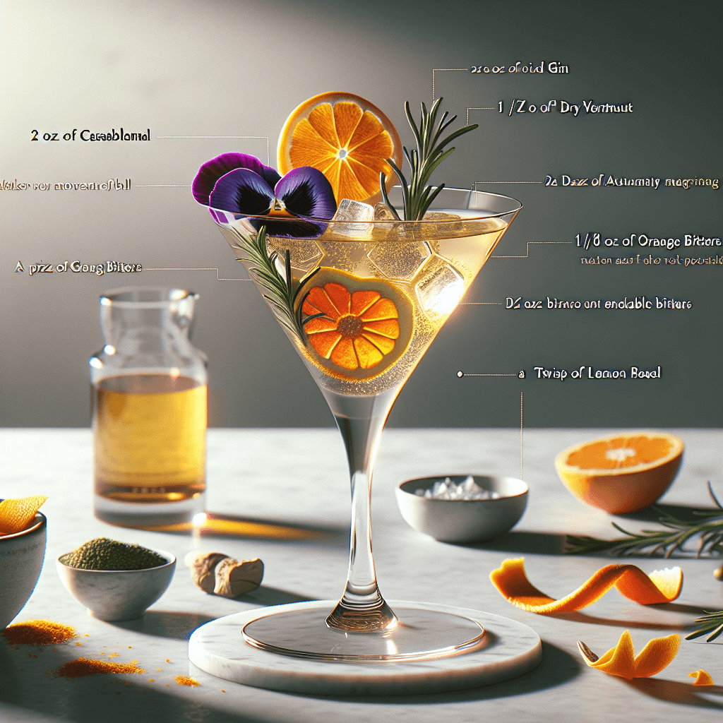 Autumnal Casablanca Martini