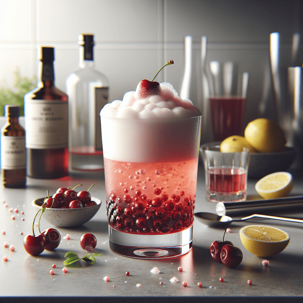 Cherry Blossom with Foam