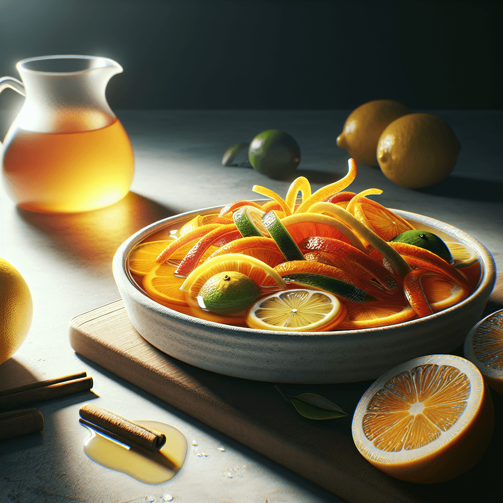 Citrus Peel Syrup
