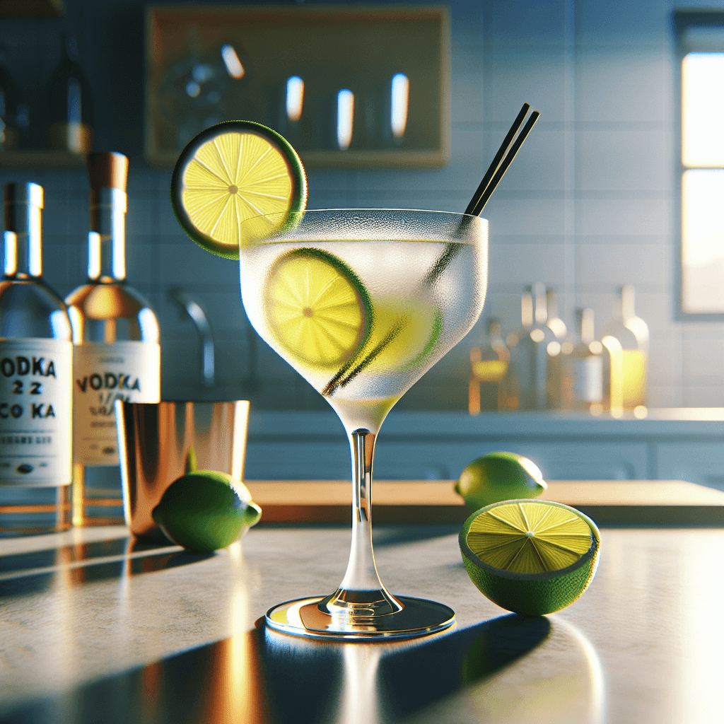 Citrusy Vodka Gimlet