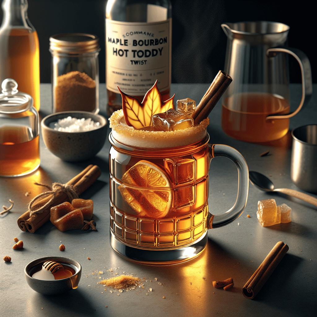 Maple & Bourbon Hot Toddy Twist