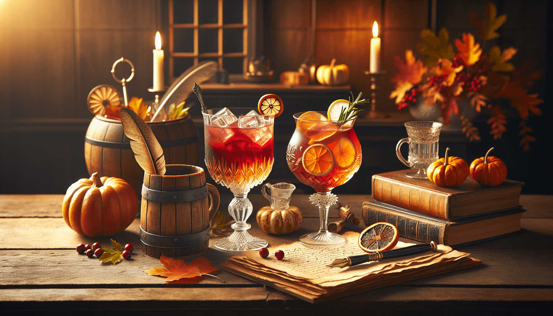 Cover Image for Uncover the History of Thanksgiving Cocktails Today!