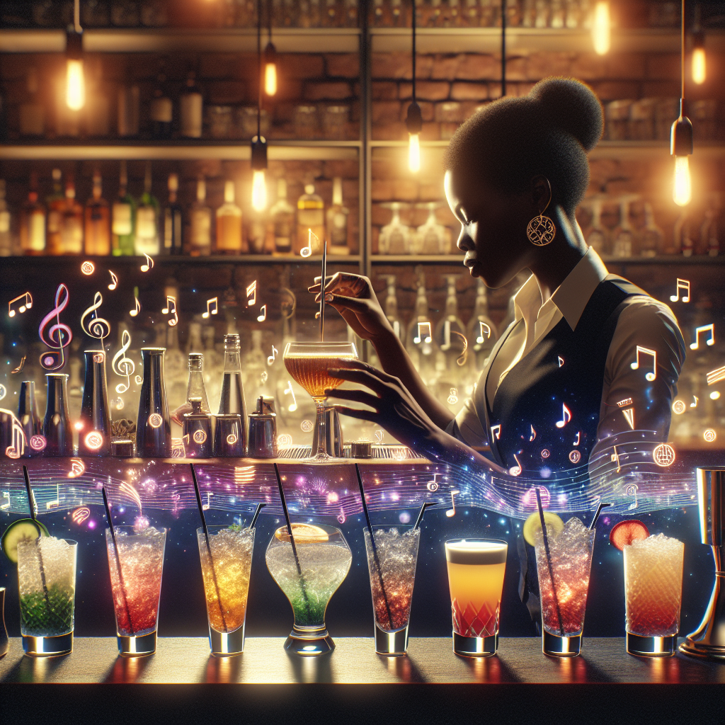 Cocktail Soundscapes: Music-Inspired Mixology